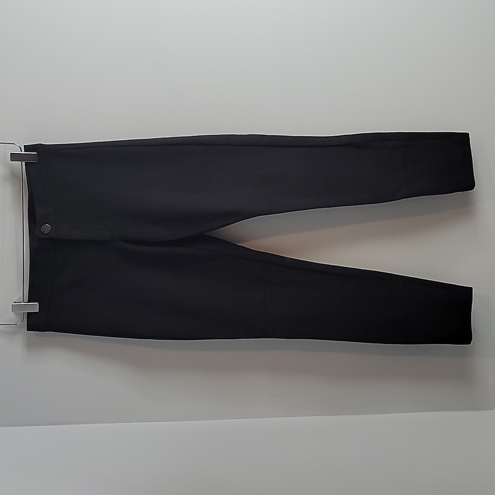 Banana Republic Black Ponte Skinny Pants 2 Low Rise Y2k